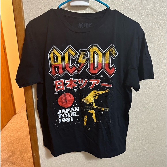 AC/DC | Shirts | Acdc Japan Tour Top | Poshmark